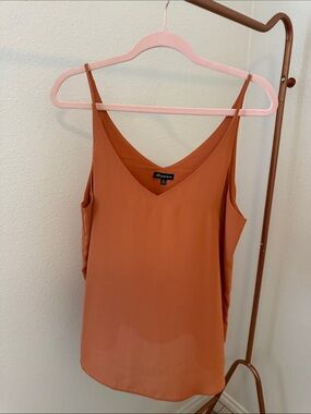 Shinestar Rust Spaghetti Strap V-Neck Camisole